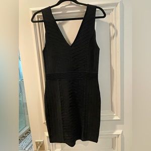 Parker black stretchy dress